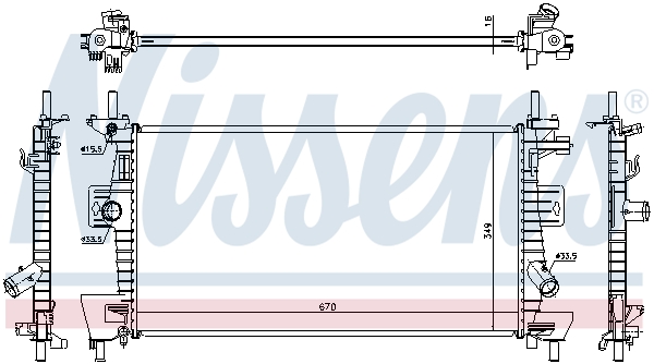 Nissens Radiateur 69237