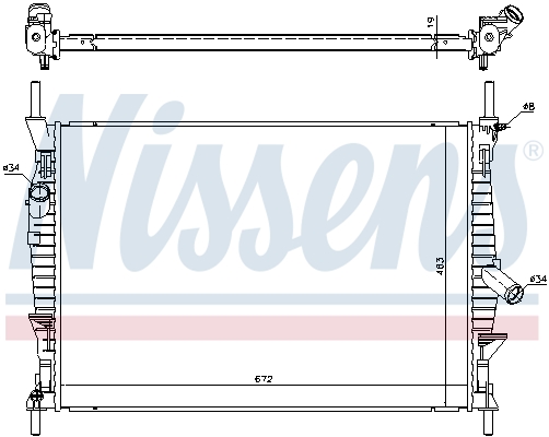 Nissens Radiateur 69240