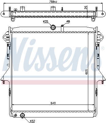 Nissens Radiateur 69241