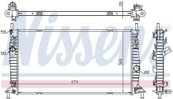 Nissens Radiateur 69242