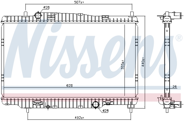 Nissens Radiateur 69243