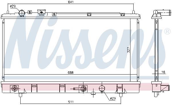 Nissens Radiateur 69463