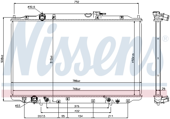 Nissens Radiateur 69477