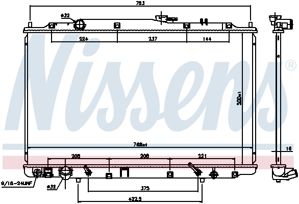 Nissens Radiateur 69482