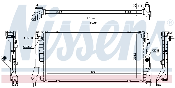 Nissens Radiateur 69710