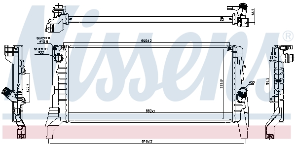 Nissens Radiateur 69714