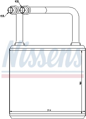 Nissens Kachelradiateur 72029