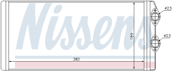 Nissens Kachelradiateur 73629