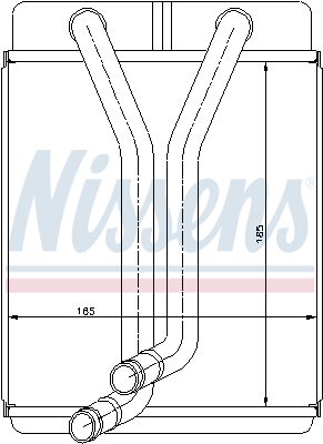 Nissens Kachelradiateur 77501