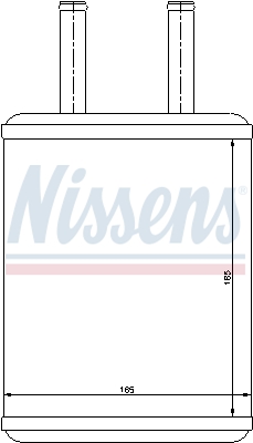 Nissens Kachelradiateur 77503