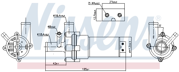 Nissens Waterpomp 831055