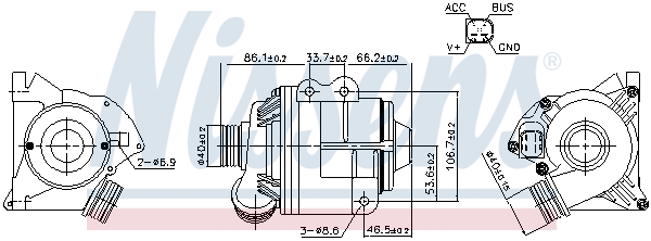 Nissens Waterpomp 831075