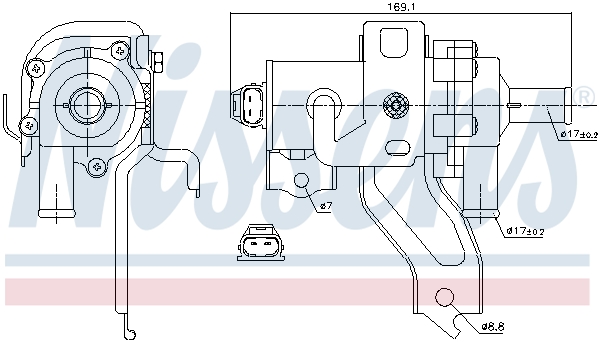 Nissens Waterpomp 831079