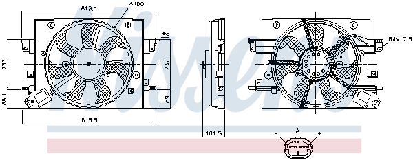 Nissens Koelventilatorwiel 850110