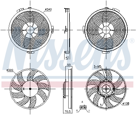 Nissens Koelventilatorwiel 850149