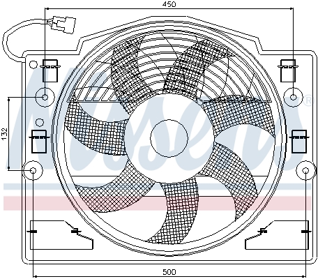 Nissens Ventilatorwiel-motorkoeling 85420