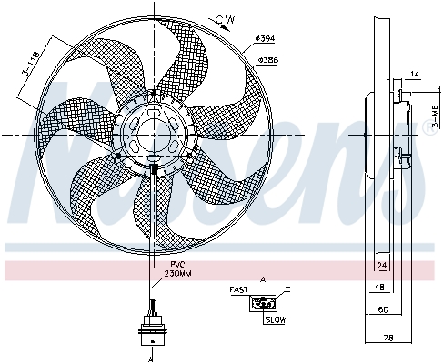 Nissens Ventilatorwiel-motorkoeling 85798