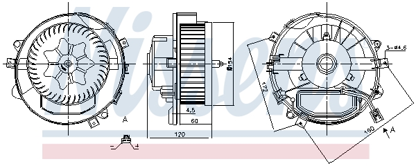 Nissens Kachelventilator 87426