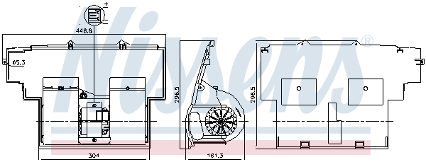 Nissens Interieurventilatie 87642