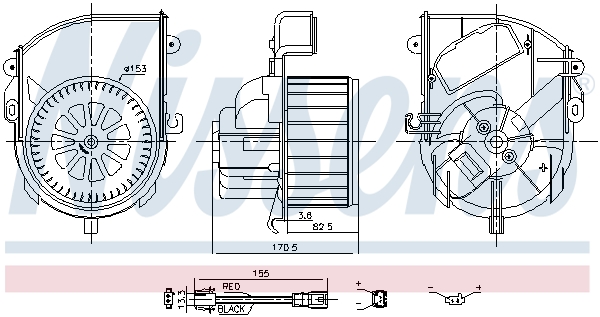 Nissens Interieurventilatie 87651