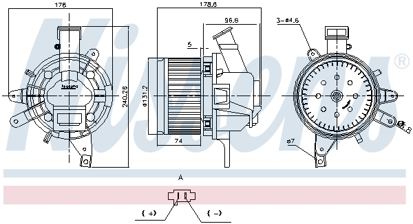Nissens Interieurventilatie 87680