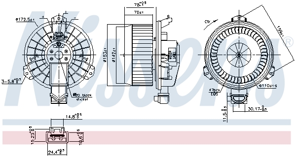 Nissens Interieurventilatie 87861