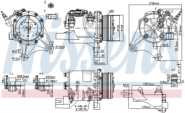 Nissens Airco compressor 890327