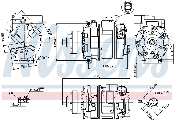 Nissens Airco compressor 89418