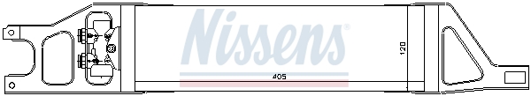 Nissens Oliekoeler motorolie 90619