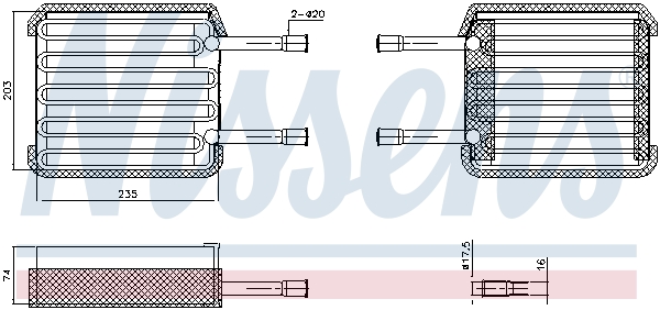 Nissens Airco verdamper 92017