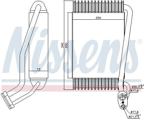 Nissens Airco verdamper 92144