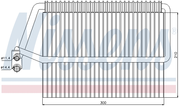 Nissens Airco verdamper 92162