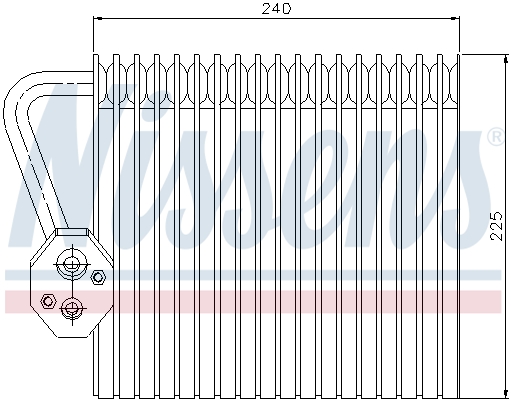 Nissens Airco verdamper 92167