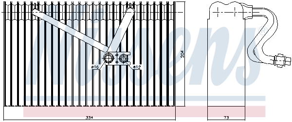 Nissens Airco verdamper 92168