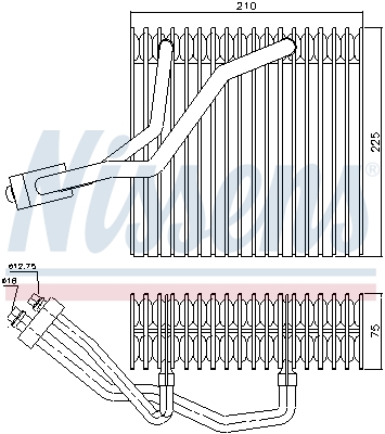 Nissens Airco verdamper 92176