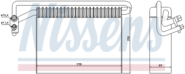 Nissens Airco verdamper 92177