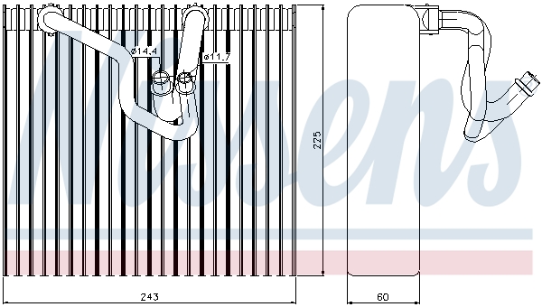 Nissens Airco verdamper 92187