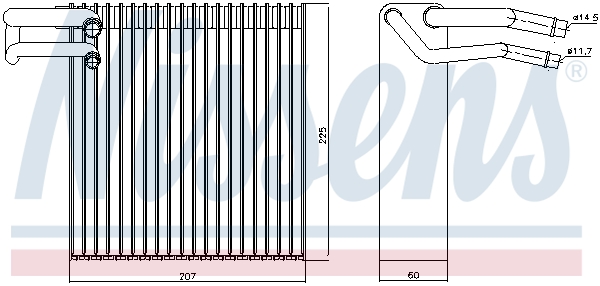 Nissens Airco verdamper 92188