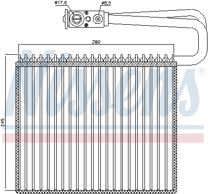 Nissens Airco verdamper 92191