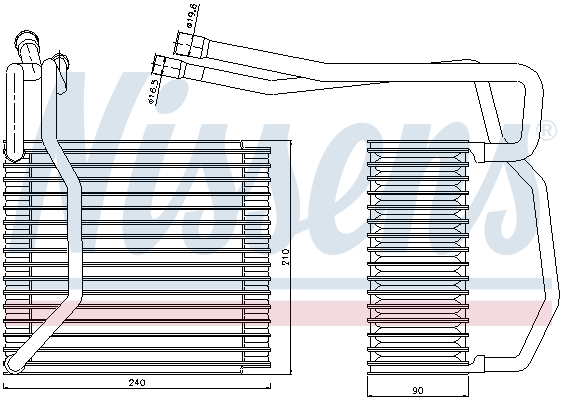 Nissens Airco verdamper 92194