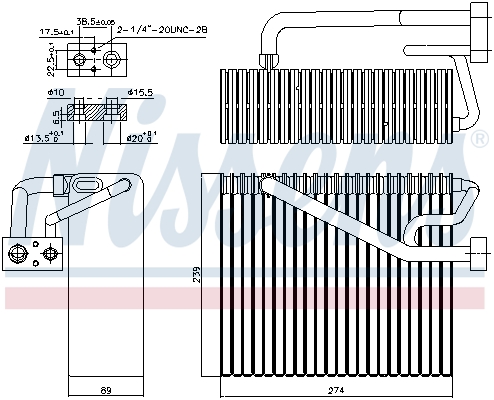 Nissens Airco verdamper 92211