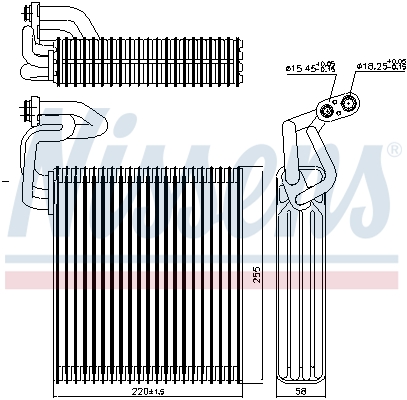 Nissens Airco verdamper 92214