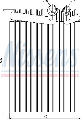 Nissens Airco verdamper 92249