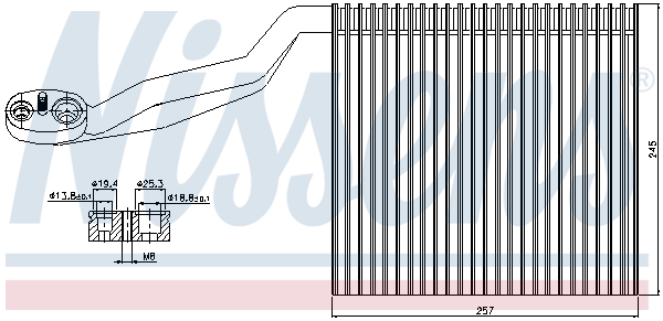 Nissens Airco verdamper 92294