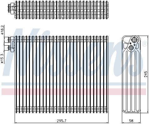 Nissens Airco verdamper 92299