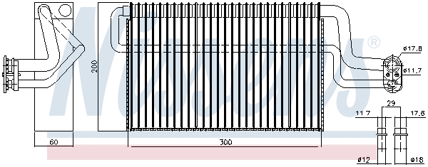 Nissens Airco verdamper 92306