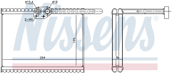 Nissens Airco verdamper 92324