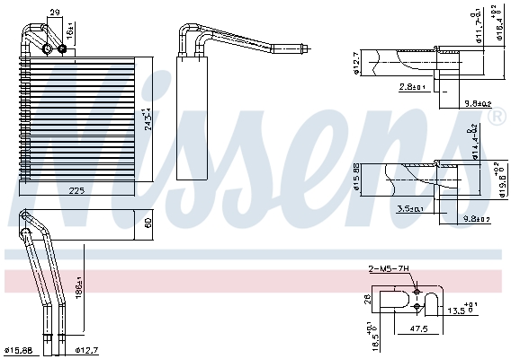 Nissens Airco verdamper 92331