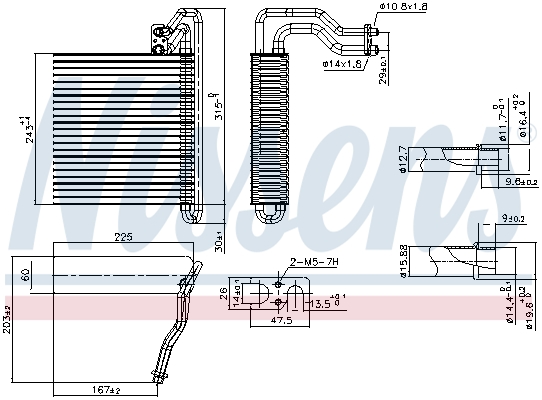 Nissens Airco verdamper 92333