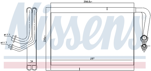 Nissens Airco verdamper 92337